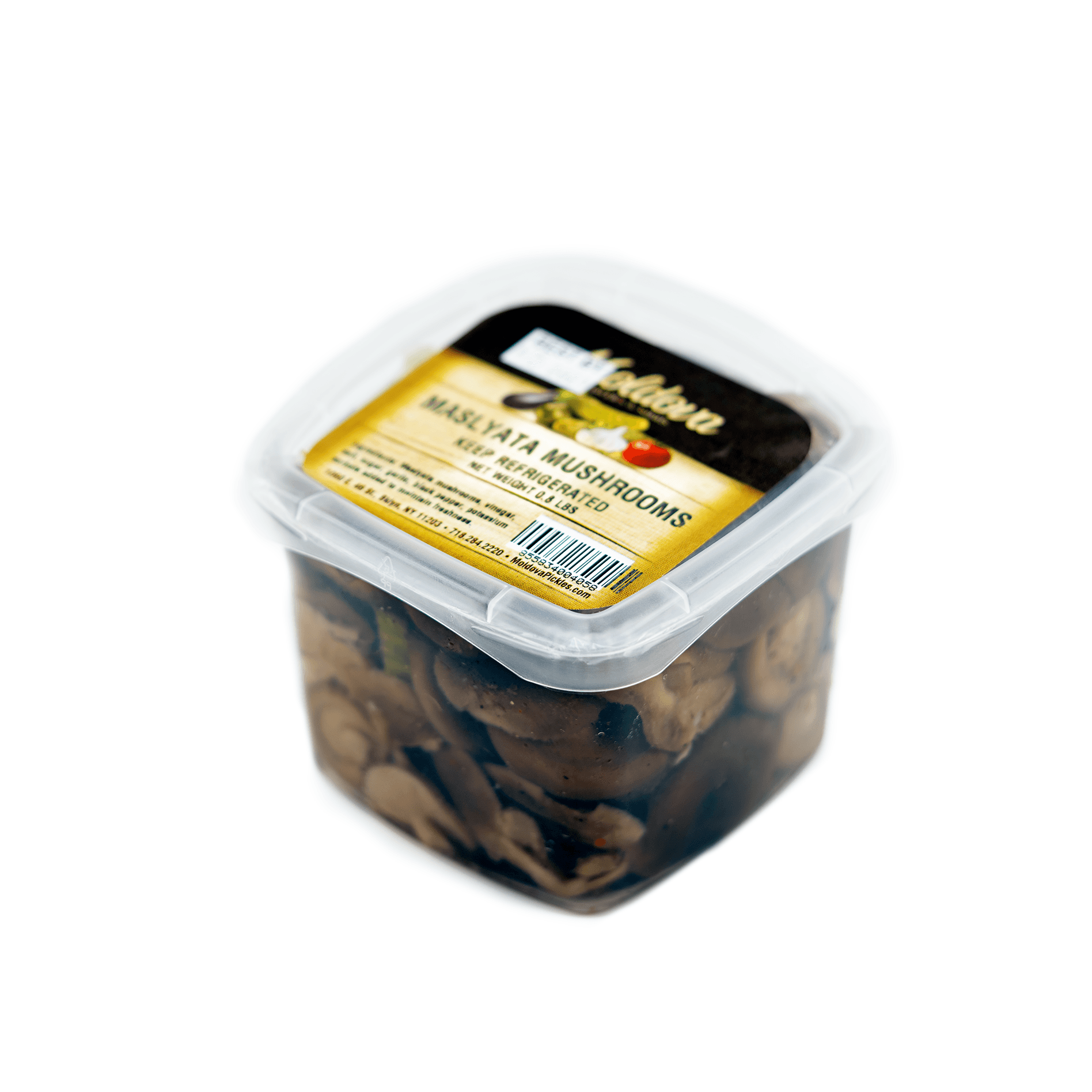 Maslyata Mushrooms 12 oz x 18 - Moldova Pickles and Salads
