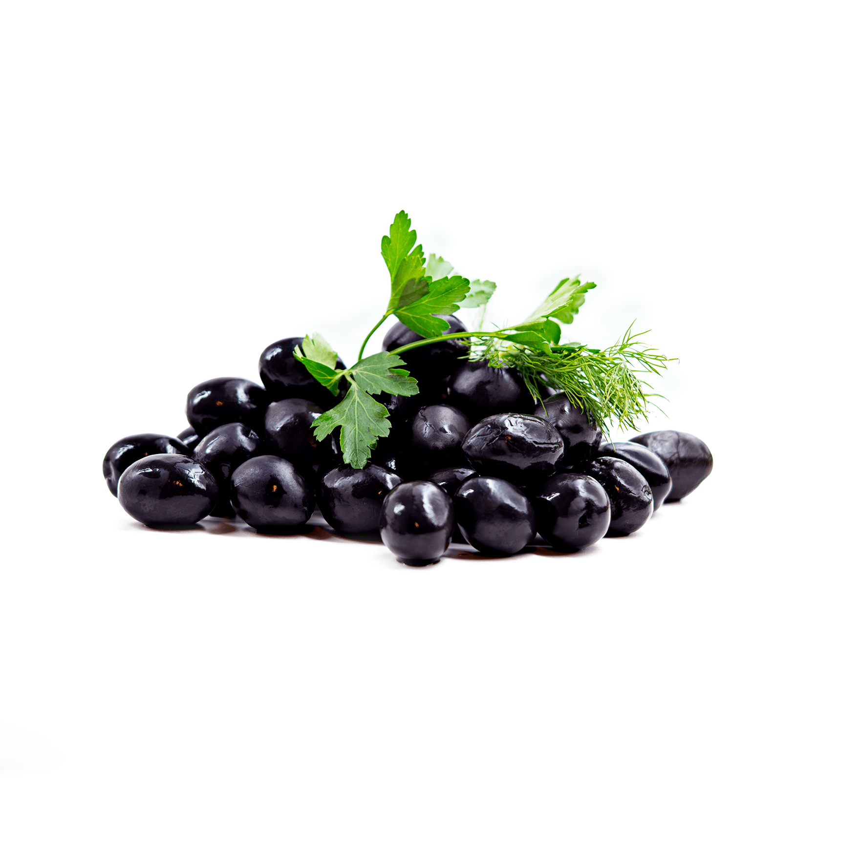 Whole Black Olives