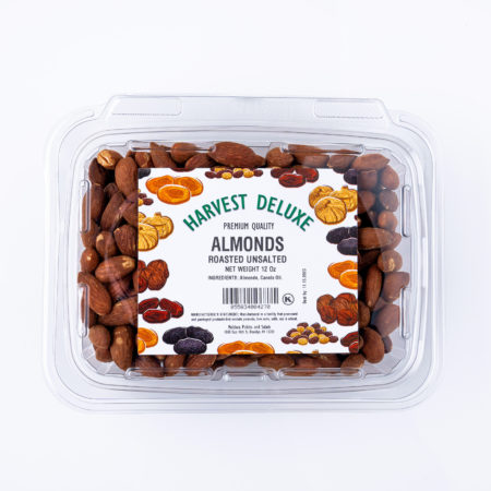 Almonds Roasted Unsalted 20 x 12 oz